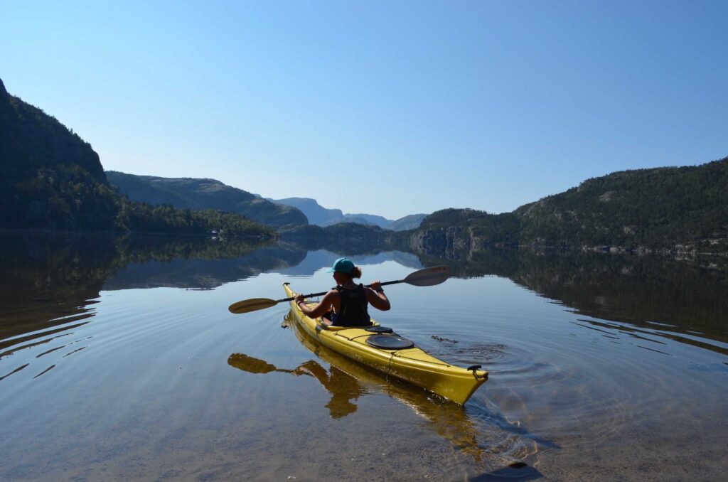 Utleie av kajakk