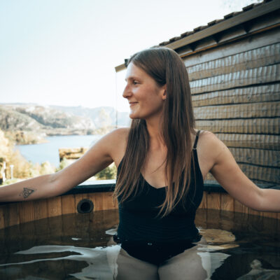 Fjallsauna med kaldkulp